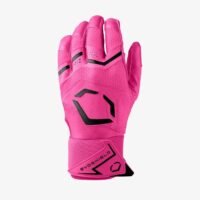 Evoshield Hot Pink Carbyne Batting Gloves with Strap