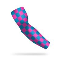 Naked Grips Neon Checkers Compression Sleeve